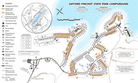 gifford pinchot state park campground|map of gifford pinchot campgrounds.